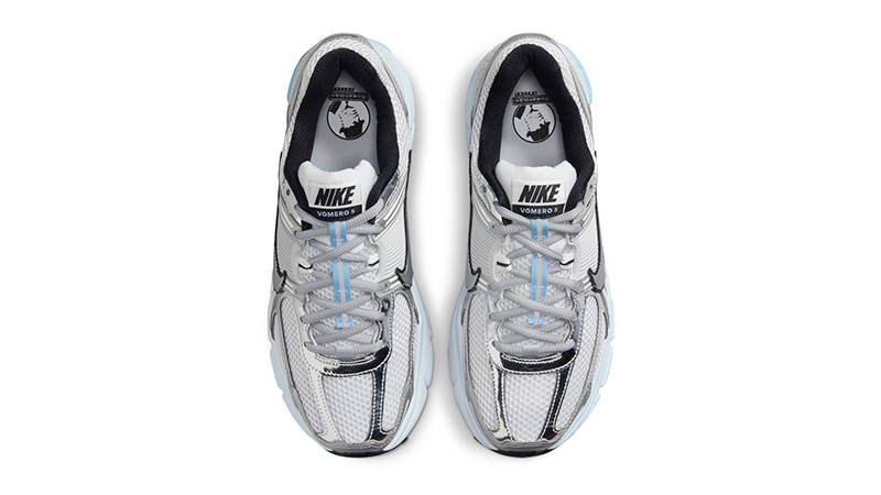 Кросівки жіночі Nike Wmns Air Zoom Vomero 5 'Metallic Silver Blue Tint' — фото 4