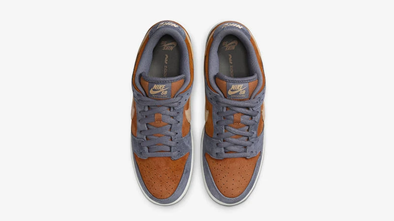 Кросівки унісекс Nike Dunk Low Sb Blue/Orange (HF3063-002) — фото 4