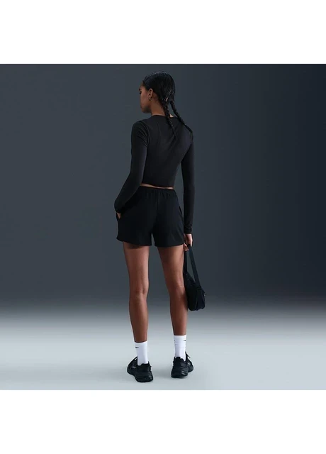 Спортивний топ жіночий Nike Sportswear Chill Knit Black (HF5322-013) — фото 8
