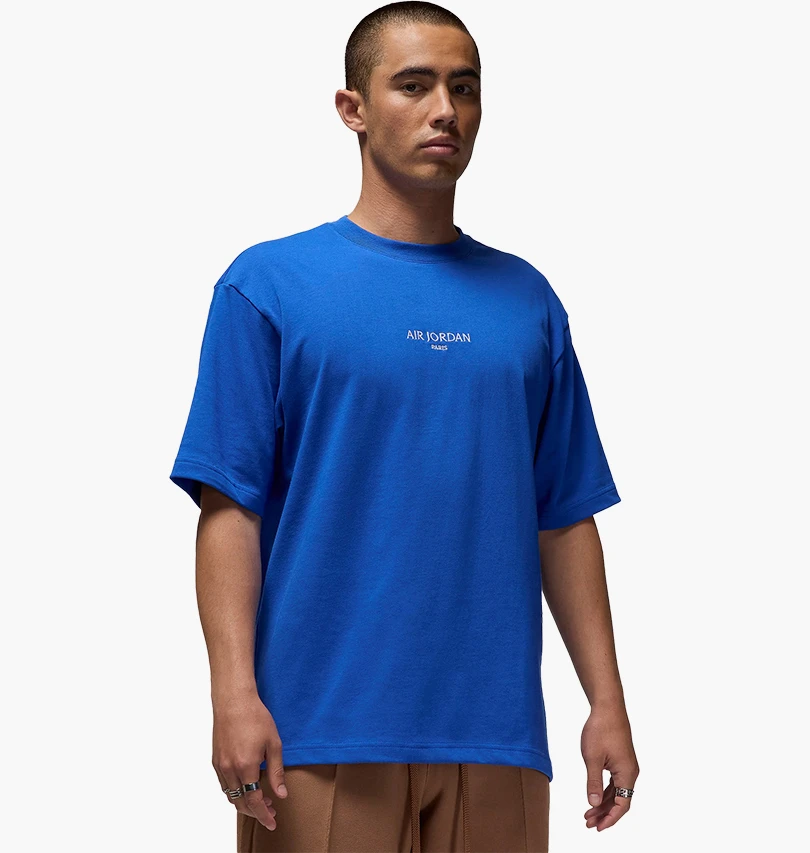Футболка чоловіча Jordan Wordmark 85 T-Shirt Blue (HF5490-480) — фото 1