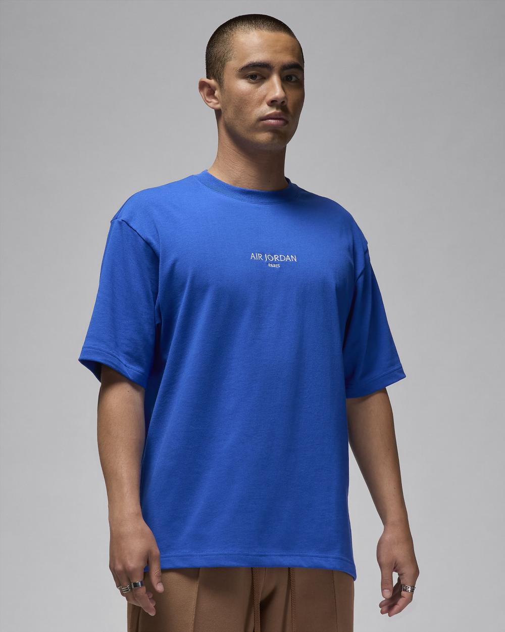 Футболка чоловіча Jordan Wordmark 85 T-Shirt Blue (HF5490-480) — фото 4