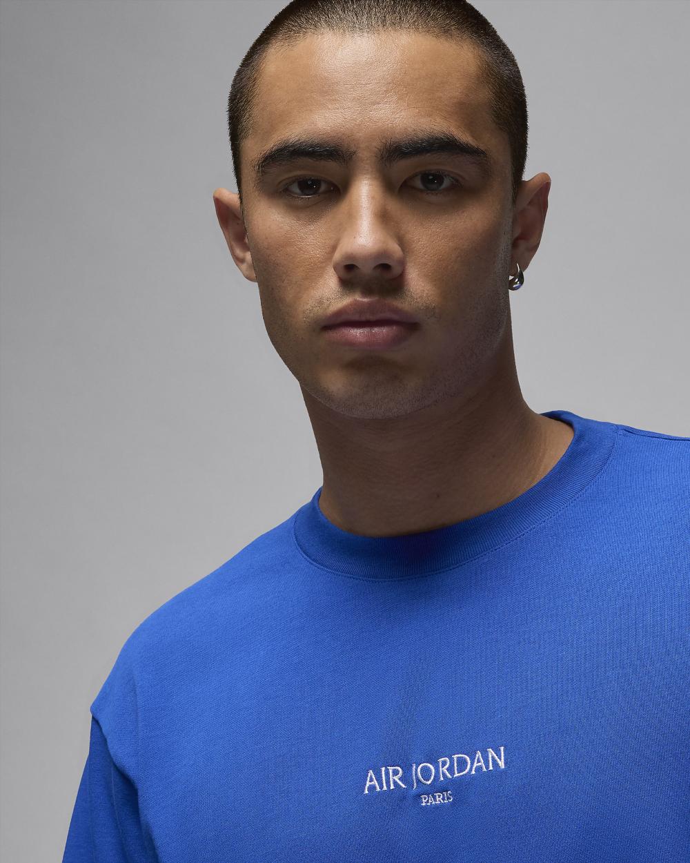 Футболка чоловіча Jordan Wordmark 85 T-Shirt Blue (HF5490-480) — фото 6