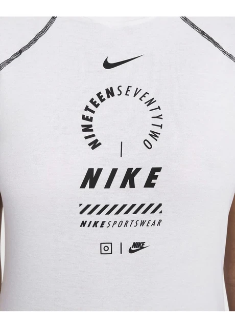 Плаття жіноче Nike Sportswear Short-Sleeve Dress White (HF5955-100) — фото 5