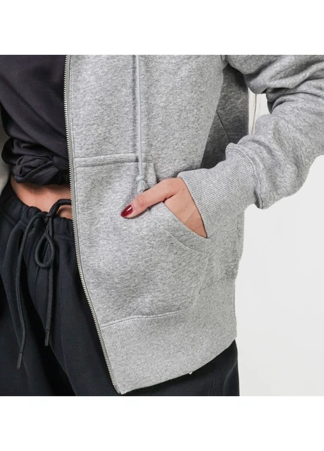 Кофта жіночі Nike Sportswear Phoenix Fleece Grey (HJ0995-063) — фото 5