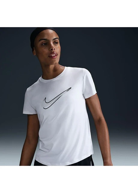 Футболка жіноча Nike One Swoosh Dri-Fit Short-Sleeve Running Top (HJ2204-100) — фото 3