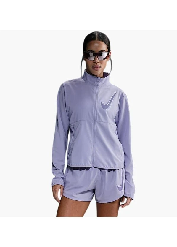 Кофта жіночі Nike Swoosh Dri-Fit Violet (HJ2228-533) — фото 1