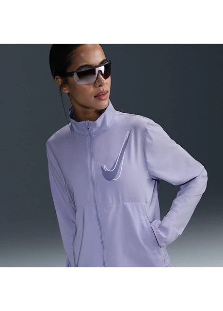 Кофта жіночі Nike Swoosh Dri-Fit Violet (HJ2228-533) — фото 3