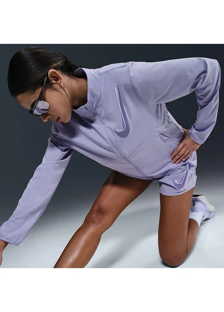 Кофта жіночі Nike Swoosh Dri-Fit Violet (HJ2228-533) — фото 5