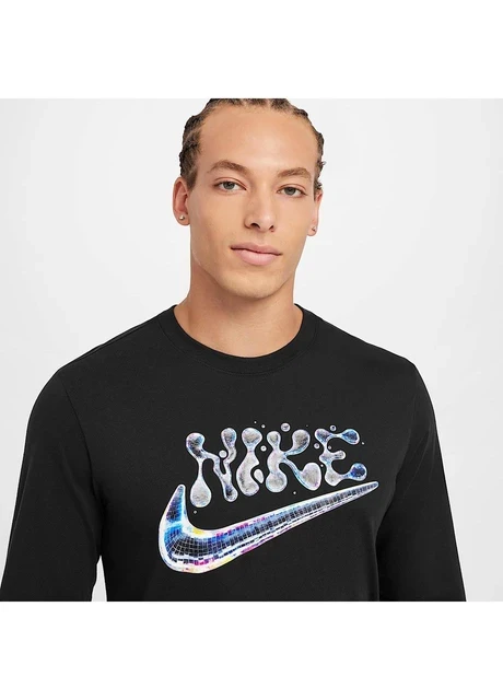 Кофта чоловіча Nike Ls Silicone Graphic Tee (HJ3299-010) — фото 4