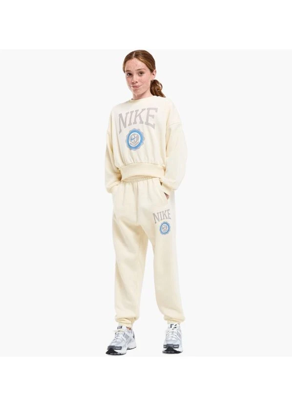 Спортивний костюм дитячий Nike Sportswear Club Fleece Beige (HJ3371-113__HJ3374-113) — фото 1