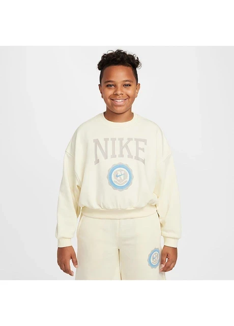 Светр підлітковий Nike Sportswear Club French Terry Crew-Neck Sweatshirt (HJ3373-113) — фото 4