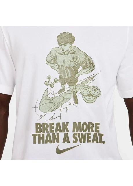 Футболка чоловіча Nike T-Shirt Training White (HJ3611-100) — фото 5