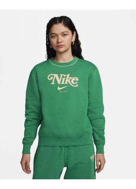 Кофта жіночі Nike Sportswear Fleece-Sweatshirt Green (HJ3976-365) — фото 3
