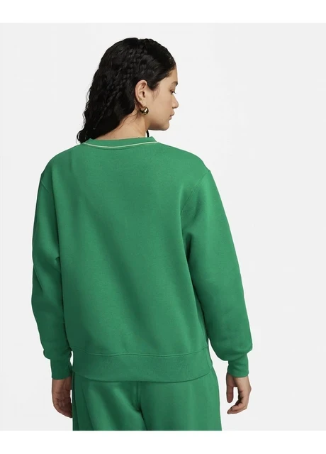 Кофта жіночі Nike Sportswear Fleece-Sweatshirt Green (HJ3976-365) — фото 4