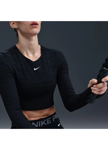 Кофта жіночі Nike Pro Black (HJ4281-010) — фото 4
