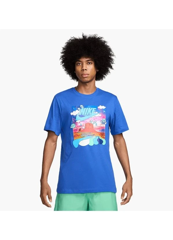 Футболка чоловіча Nike Nsw Light Photo Tee (HJ5468-480) — фото 1
