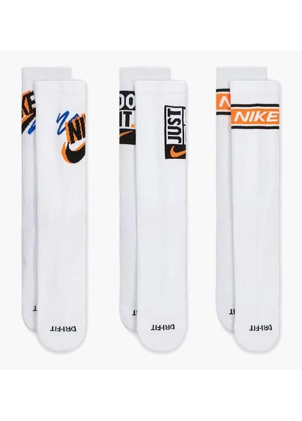 Шкарпетки Nike Everyday Plus Crew Socks (3 Pairs) (HJ9339-901) — фото 1