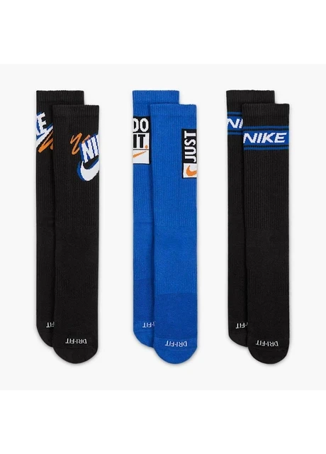 Шкарпетки Nike Everyday Plus Иcrew Socks (3 Pairs)Time_Mk (HJ9339-902) — фото 4