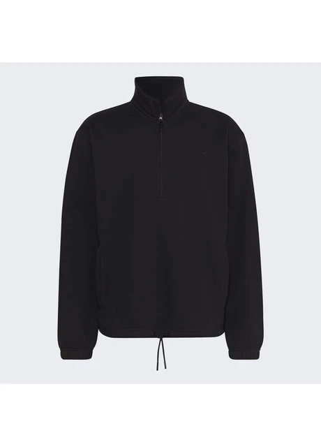 Кофта чоловіча Adidas Adicolor Contempo Half-Zip Crew Sweatshirt Black (HK0311) — фото 6