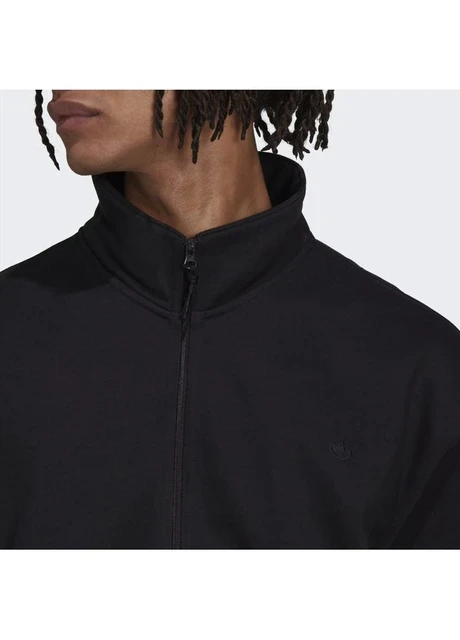 Кофта чоловіча Adidas Adicolor Contempo Half-Zip Crew Sweatshirt Black (HK0311) — фото 7
