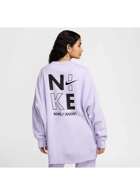 Спортивний костюм жіночий Nike Nsw Flc Os Crew Violet (HM4318-515__HM4319-515) — фото 3