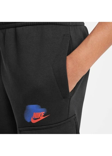 Спортивний костюм дитячий Nike Sportswear Fleece Standard Issue Black (HM4339-010__HM4337-010) — фото 14