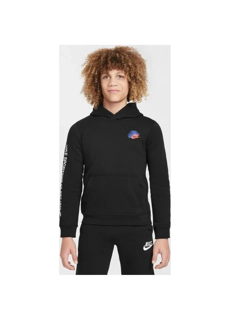 Спортивний костюм дитячий Nike Sportswear Fleece Standard Issue Black (HM4339-010__HM4337-010) — фото 4
