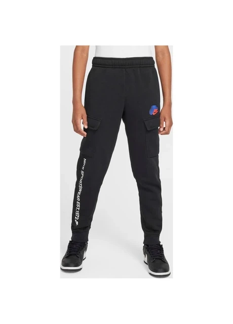 Спортивний костюм дитячий Nike Sportswear Fleece Standard Issue Black (HM4339-010__HM4337-010) — фото 11