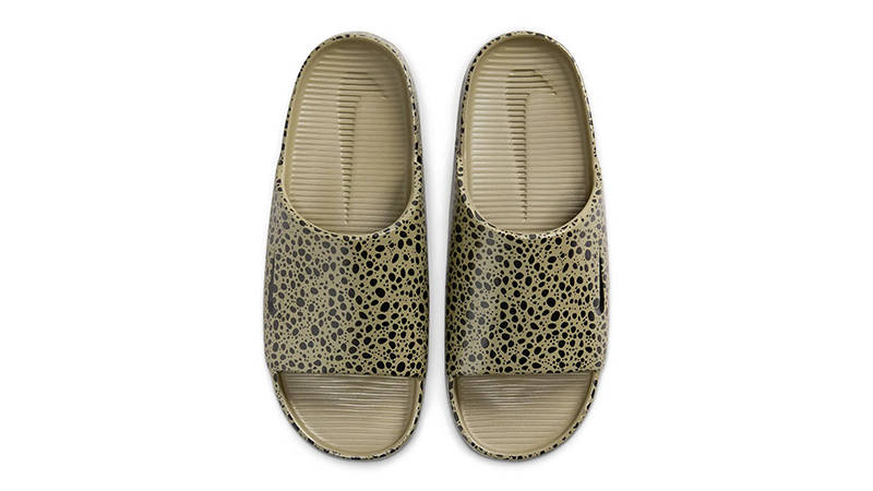 Тапочки жіночі Nike Calm Slide Print Ns Olive (HM5072-200) — фото 4