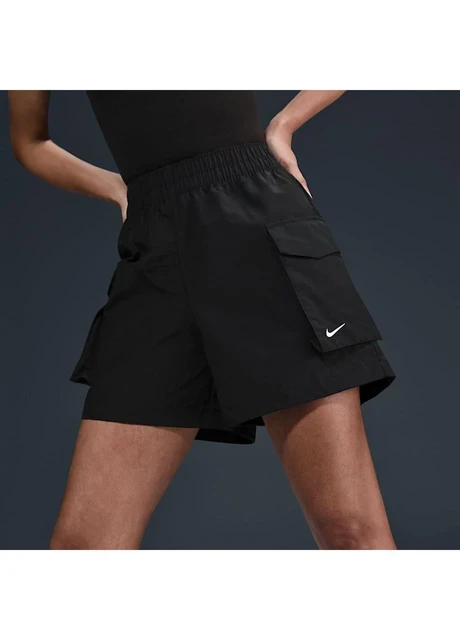 Шорти жіночі Nike Sportswear Essential Woven (HM6982-010) — фото 4