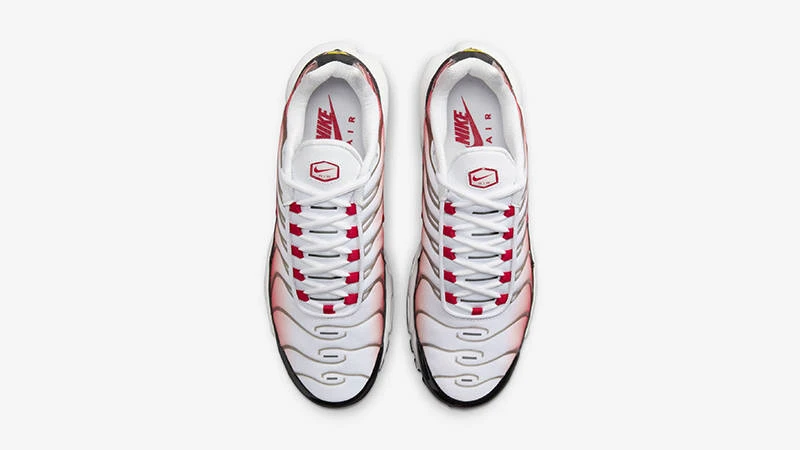 Кросівки чоловічі Nike Air Max Plus White/Red (HM9611-100) — фото 5