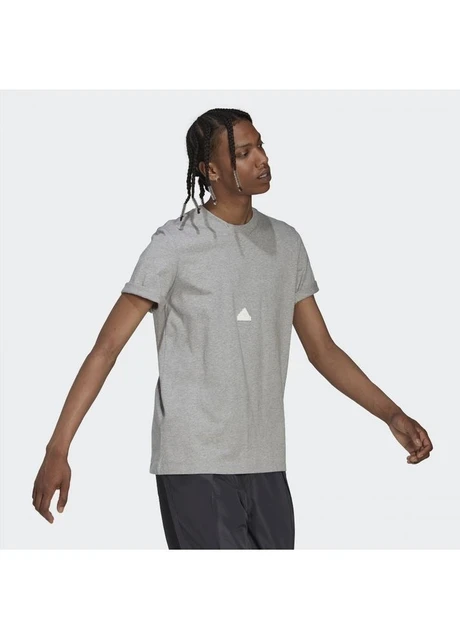 Футболка чоловіча Adidas Classic Tee Grey (HN1961) — фото 6