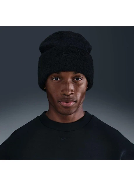 Шапка унісекс Nike Peak Cozy Beanie Black HQ0369-010 MISC — фото 3