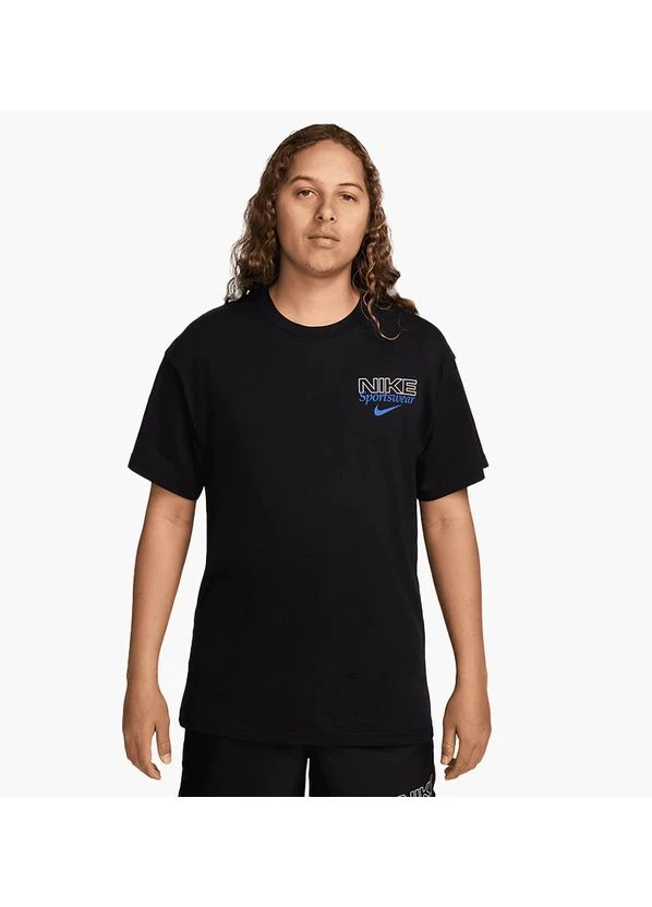 Футболка чоловіча Nike Mens T-Shirt Black (HQ1200-010) — фото 1