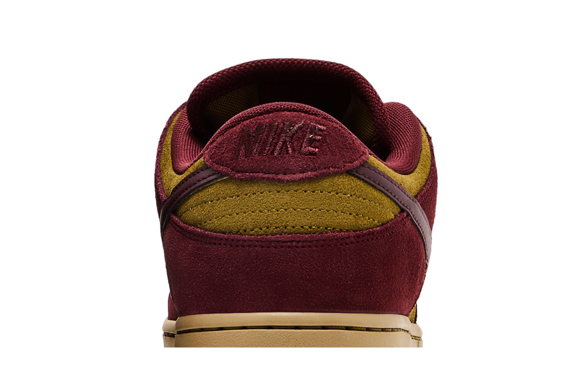 Кросівки SB Dunk Low Pro Burgundy Crush Olive Flak — фото 8