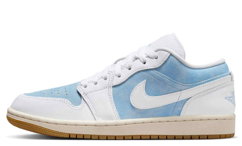 Кросівки жіночі Wmns Air Jordan 1 Low SE 'Denim Worn Blue' — фото 1
