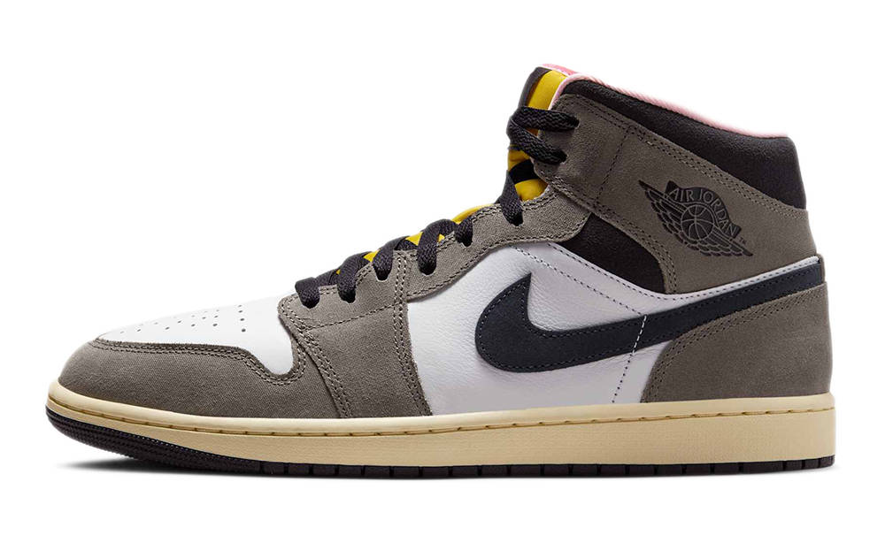 Кросівки чоловічі Jordan 1 Mid Se Grey/Multi (HQ2011-100) — фото 1