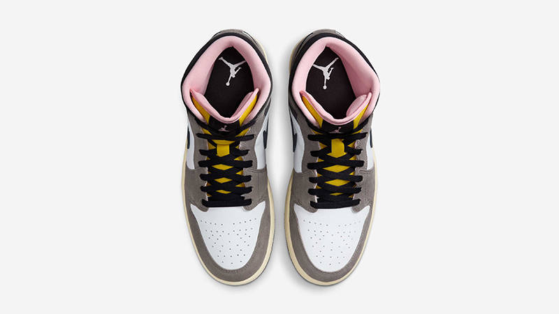 Кросівки чоловічі Jordan 1 Mid Se Grey/Multi (HQ2011-100) — фото 5