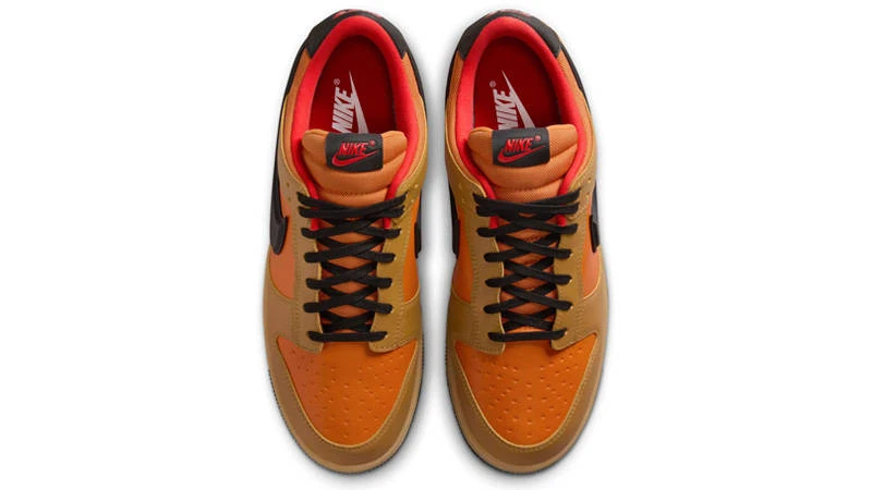 Кросівки чоловічі Nike Dunk Low Gore-Tex Brown/Orange (HQ2053-700) — фото 4