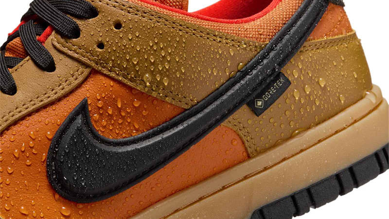 Кросівки чоловічі Nike Dunk Low Gore-Tex Brown/Orange (HQ2053-700) — фото 6