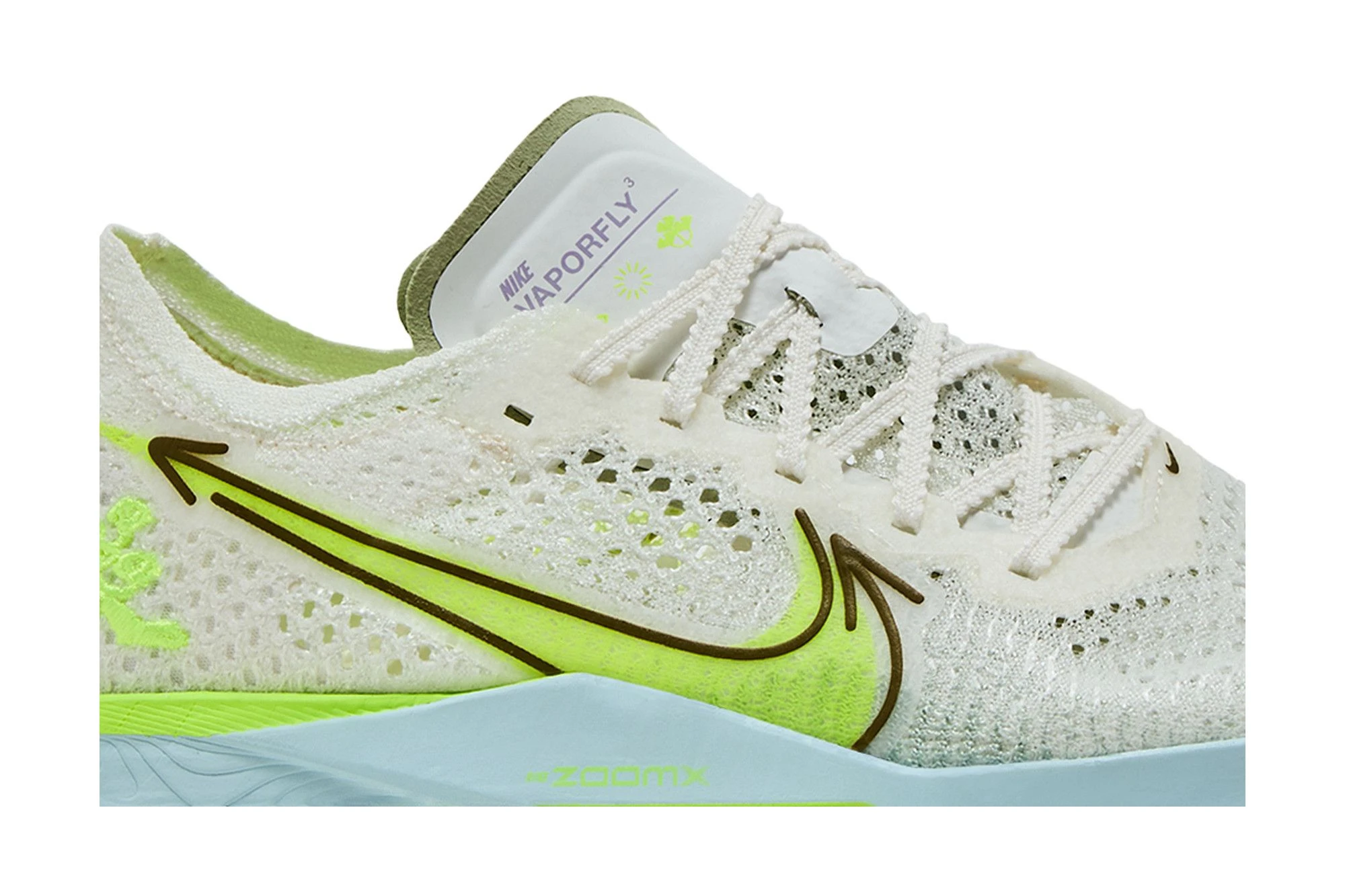 Кросівки жіночі Nike Zoomx Vaporfly Next %3 (HQ3464-143) — фото 3