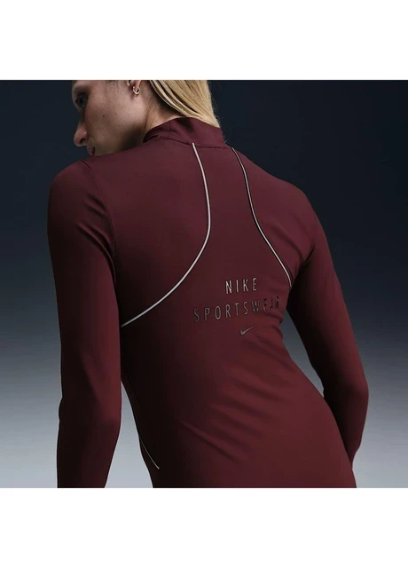 Спортивний костюм жіночий Nike Women's Long-Sleeve Dress (HQ3752-652) — фото 3