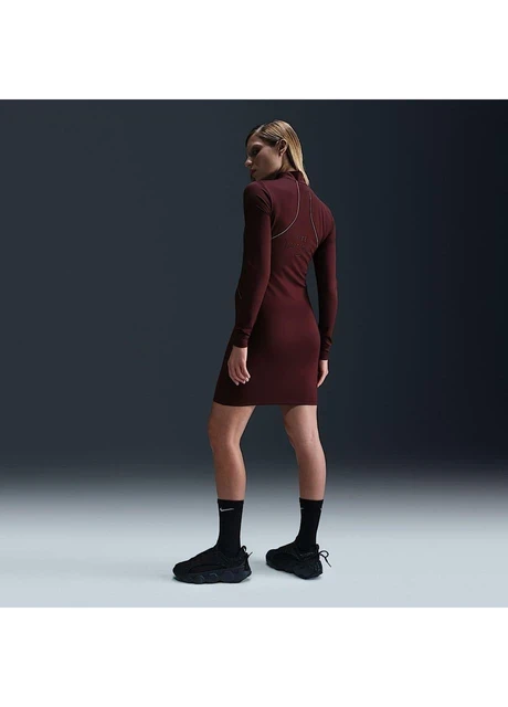 Спортивний костюм жіночий Nike Women's Long-Sleeve Dress (HQ3752-652) — фото 6