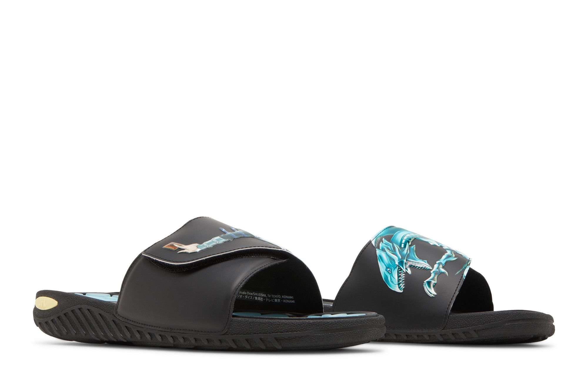 Тапочки унісекс Adidas X Yu-Gi-Oh - Reptossage Slides (HQ4276) — фото 10