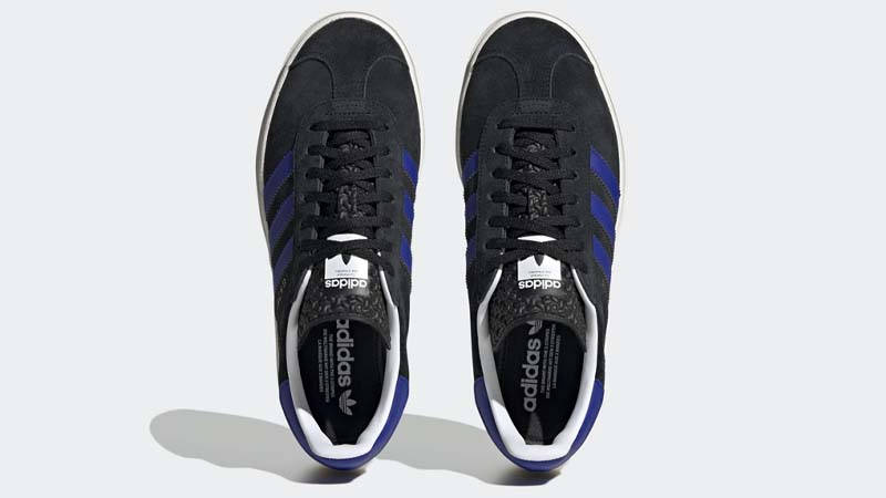 Кросівки жіночі Adidas Gazelle Bold 'Black Lucid Blue' (HQ4408) — фото 4