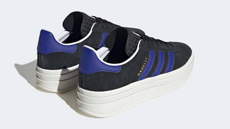 Кросівки жіночі Adidas Gazelle Bold 'Black Lucid Blue' (HQ4408) — фото 5