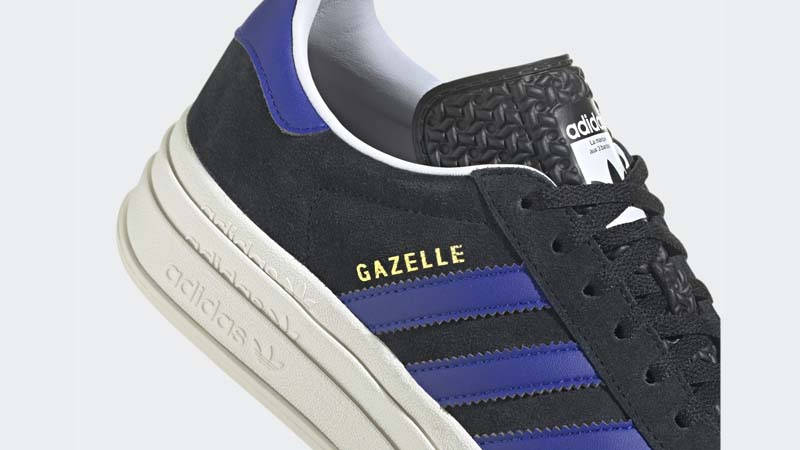 Кросівки жіночі Adidas Gazelle Bold 'Black Lucid Blue' (HQ4408) — фото 6