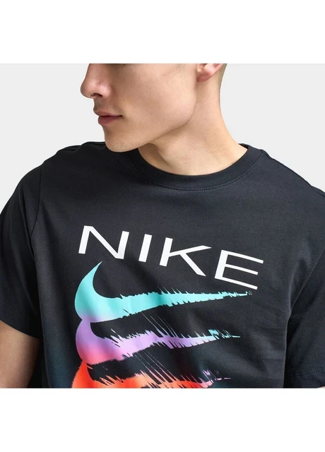 Футболка чоловіча Nike Sportswear Triple Swoosh (HQ8094-010) — фото 4