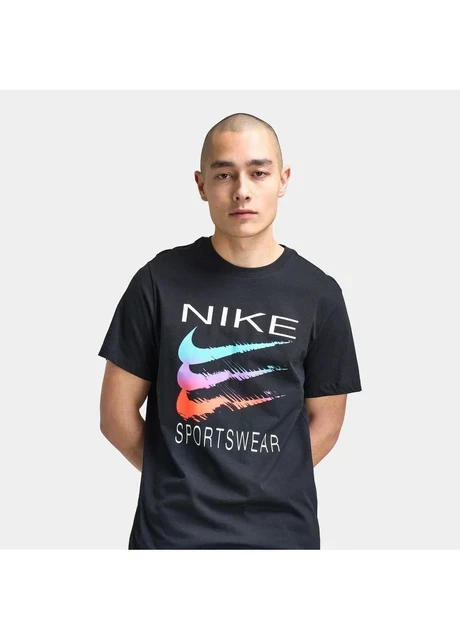 Футболка чоловіча Nike Sportswear Triple Swoosh (HQ8094-010) — фото 6