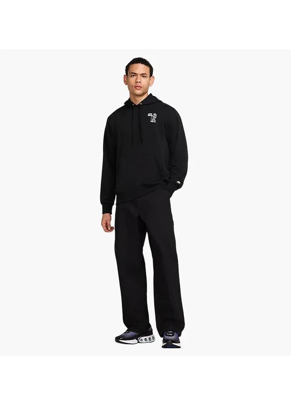 Спортивний костюм чоловічий Nike Club Ft Po Hdy Moon Gfx Black (HQ8594-010__HJ2512-010) — фото 1